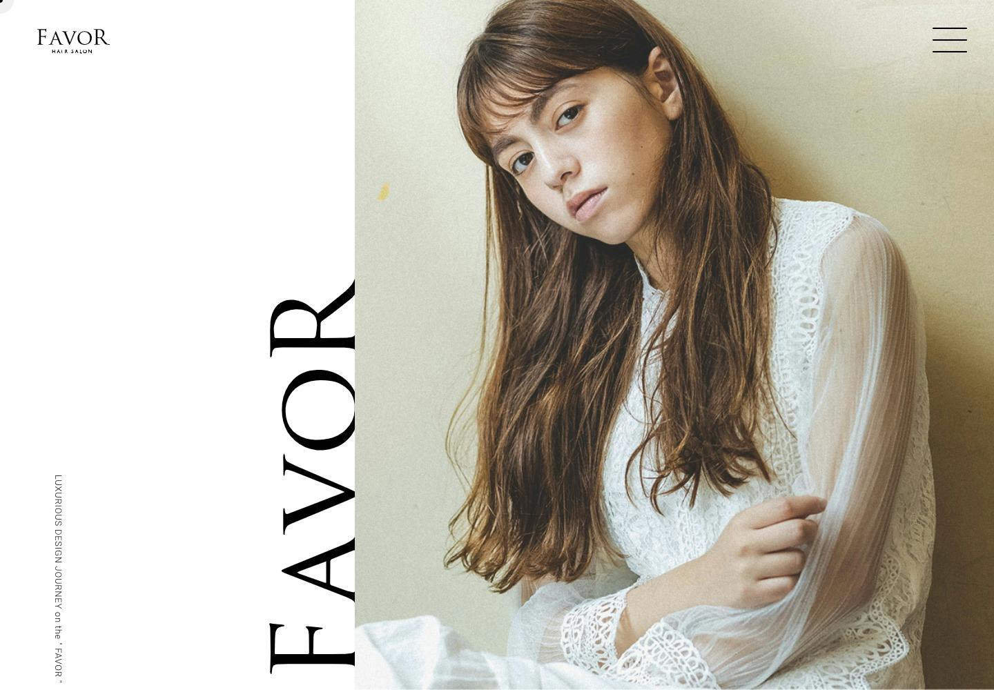 Cover Image for ヘアサロン FAVOR（フェイバー）｜福岡市赤坂•警固 理想のヘアスタイルを叶える美容室