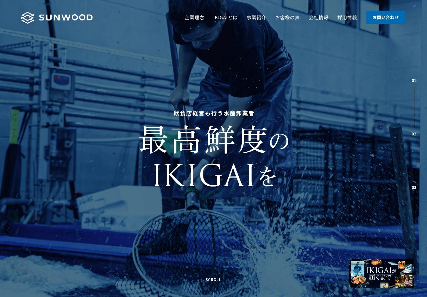 Cover Image for サンウッド株式会社｜日本の水産業界に革命を起こす仲卸業者