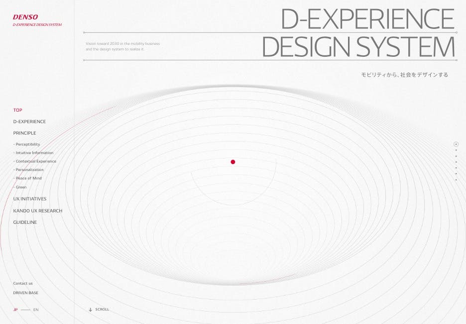Cover Image for D-EXPERIENCE DESIGN SYSTEM モビリティから、社会をデザインする｜DENSO – 株式会社デンソー